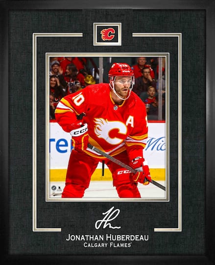 Jonathan Huberdeau 16" x 20" Replica Signature Frame Flames